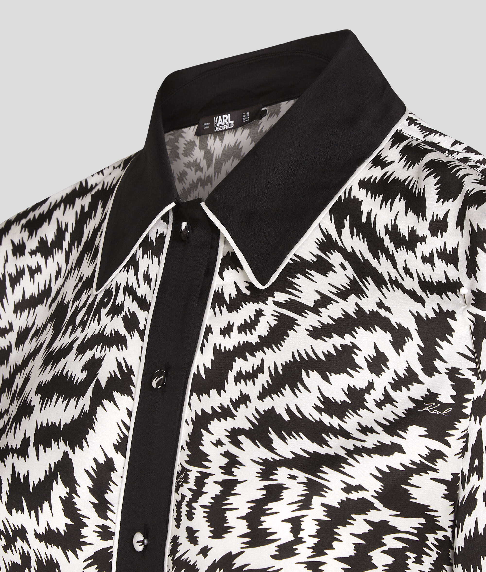 (image for) State-Of-The-Art Zebra-Print Pyjama Shirt